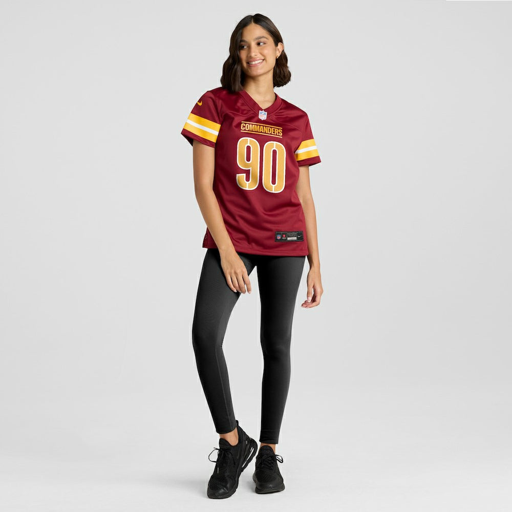 Javontae Jean-Baptiste Washington Commanders Women's Team Game Jersey - Burgundy | Nike sale