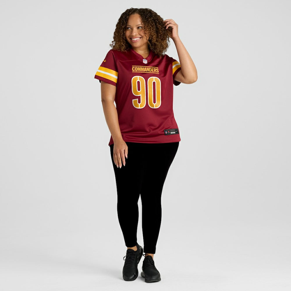 Javontae Jean-Baptiste Washington Commanders Women's Team Game Jersey - Burgundy | Nike sale