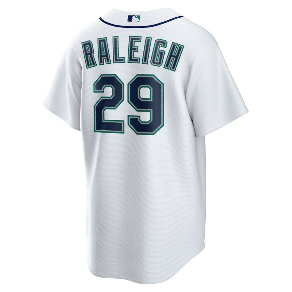 Cal Raleigh Seattle Mariners Home Replica Player Jersey - White | Nike