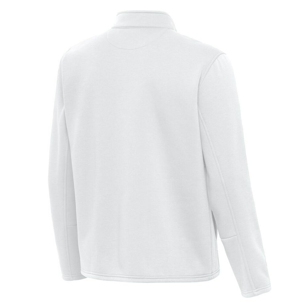 Indianapolis Colts Antigua Twist Quarter-Zip Pullover Jacket - White discount