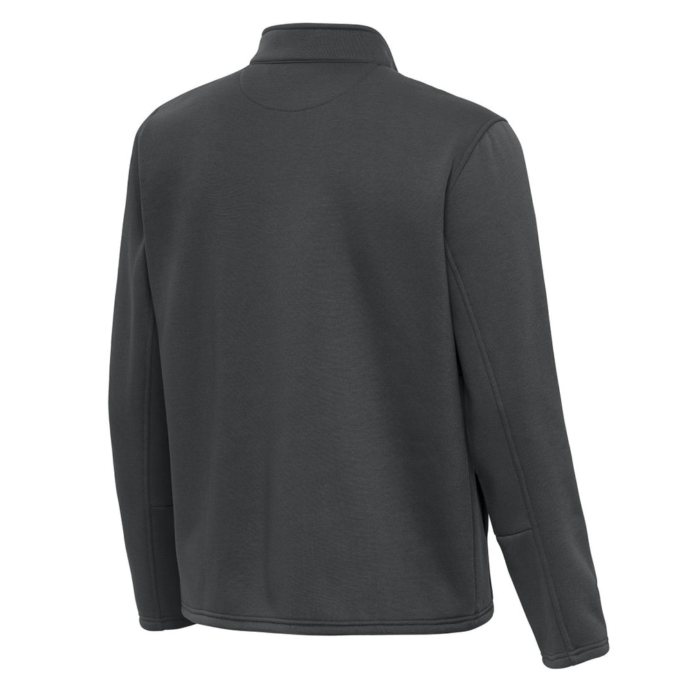 Detroit Lions Antigua Twist Quarter-Zip Pullover Jacket - Pewter outlet