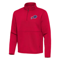 Buffalo Bills Antigua Twist Quarter-Zip Pullover Jacket - Red cheap