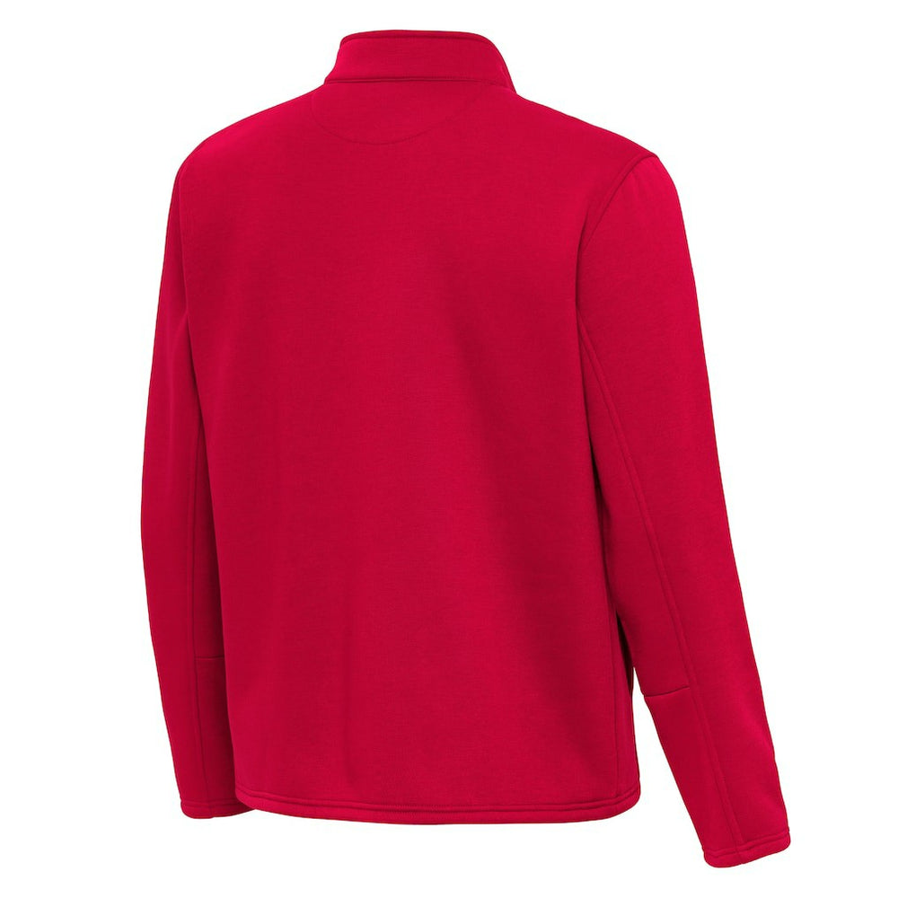 Buffalo Bills Antigua Twist Quarter-Zip Pullover Jacket - Red cheap