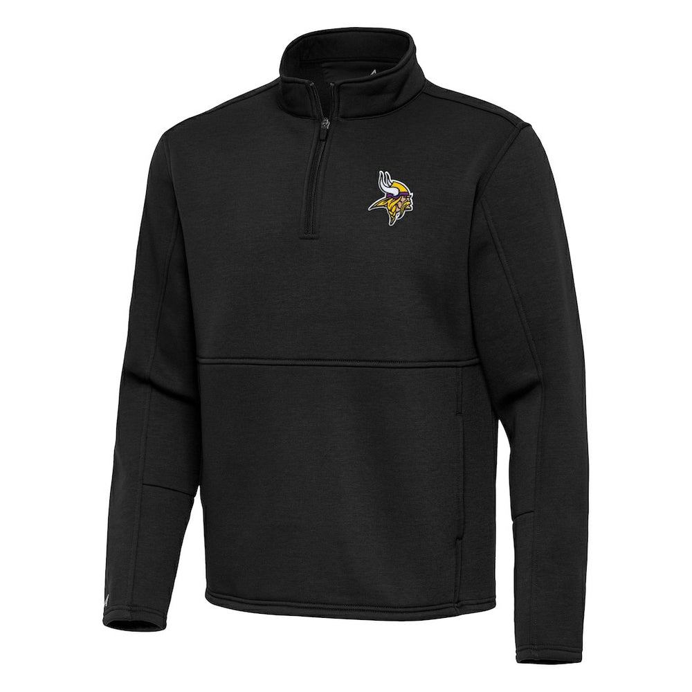 Minnesota Vikings Antigua Twist Quarter-Zip Pullover Jacket - Black online