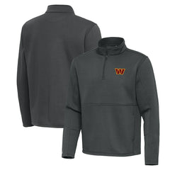 Washington Commanders Antigua Twist Quarter-Zip Pullover Jacket - Pewter discount