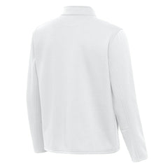 New Orleans Saints Antigua Twist Quarter-Zip Pullover Jacket - White cheap