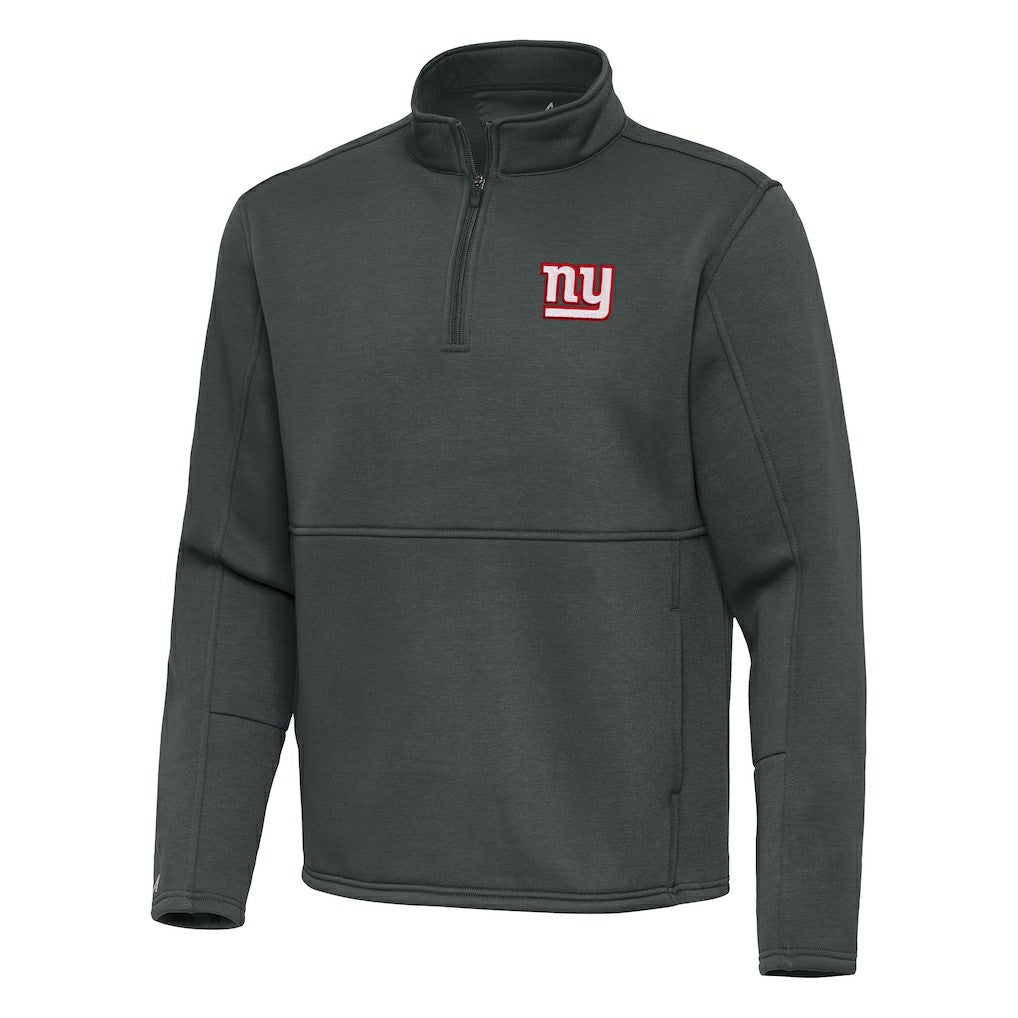 New York Giants Antigua Twist Quarter-Zip Pullover Jacket - Pewter online