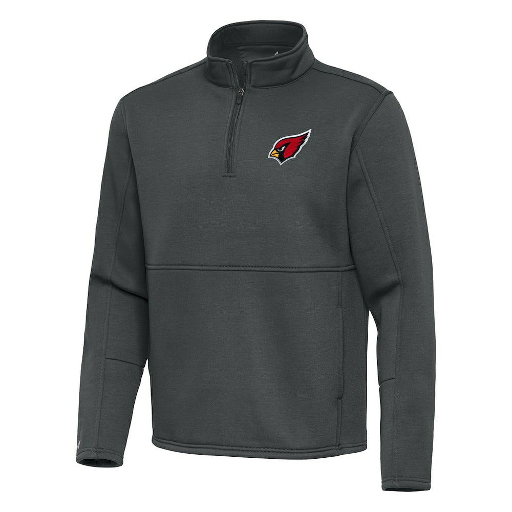 Arizona Cardinals Antigua Twist Quarter-Zip Pullover Jacket - Pewter online