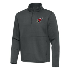 Arizona Cardinals Antigua Twist Quarter-Zip Pullover Jacket - Pewter online