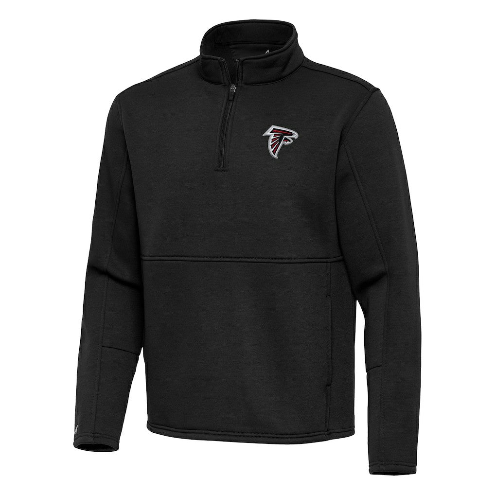 Atlanta Falcons Antigua Twist Quarter-Zip Pullover Jacket - Black for sale