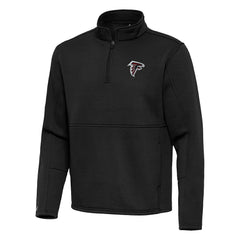 Atlanta Falcons Antigua Twist Quarter-Zip Pullover Jacket - Black for sale