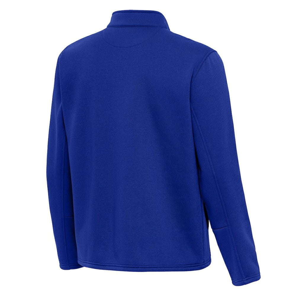 Colorado Avalanche Antigua Twist Quarter-Zip Pullover Jacket Navy