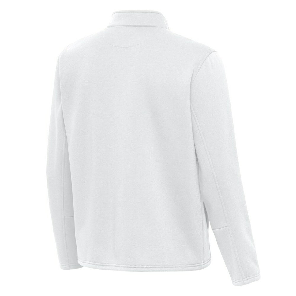 Florida Panthers Antigua Twist Quarter-Zip Pullover Jacket White
