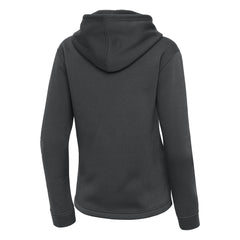 Cincinnati Reds Antigua Women's Contemporary Quarter-Zip Hoodie - Pewter