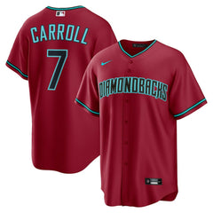 Corbin Carroll Arizona Diamondbacks Alternate 2 Replica Jersey - Red | Nike