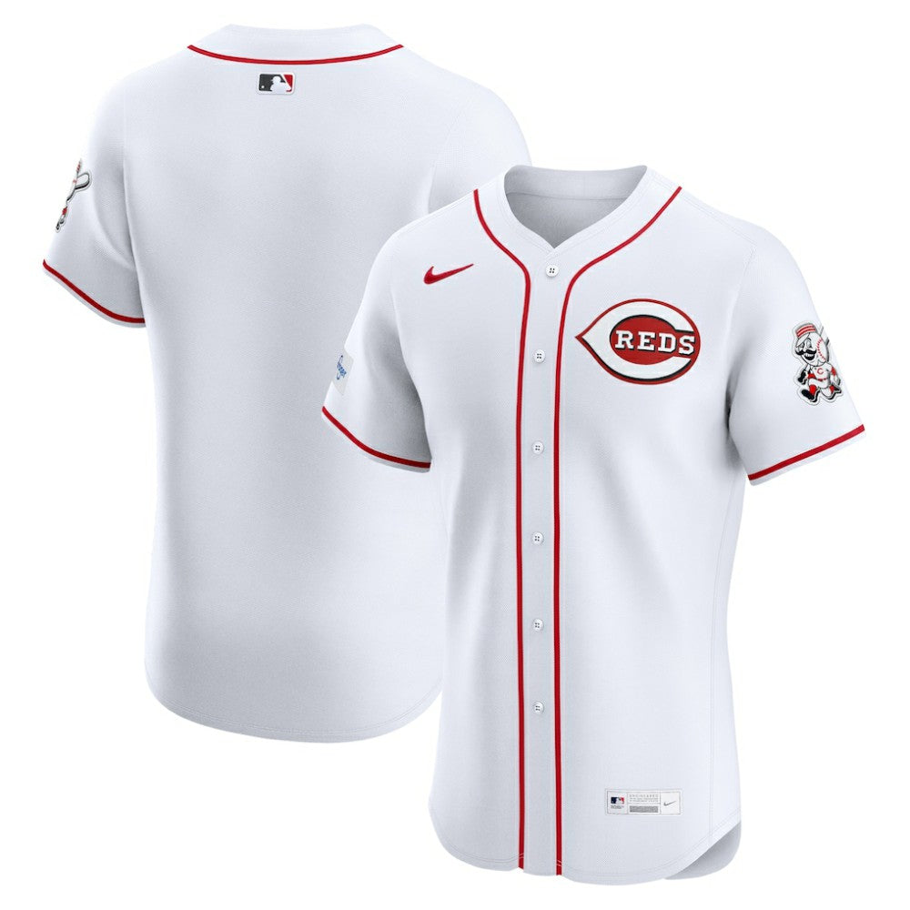 Cincinnati Reds Home Elite Jersey - White | Nike