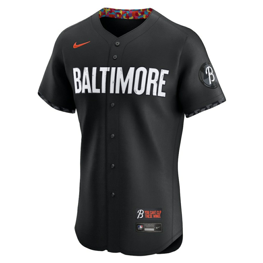 Baltimore Orioles City Connect  Elite Jersey - Black | Nike