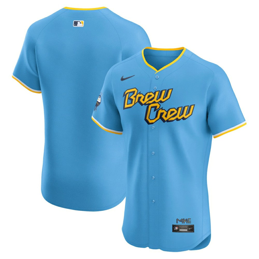 Milwaukee Brewers City Connect  Elite Jersey - Powder Blue | Nike