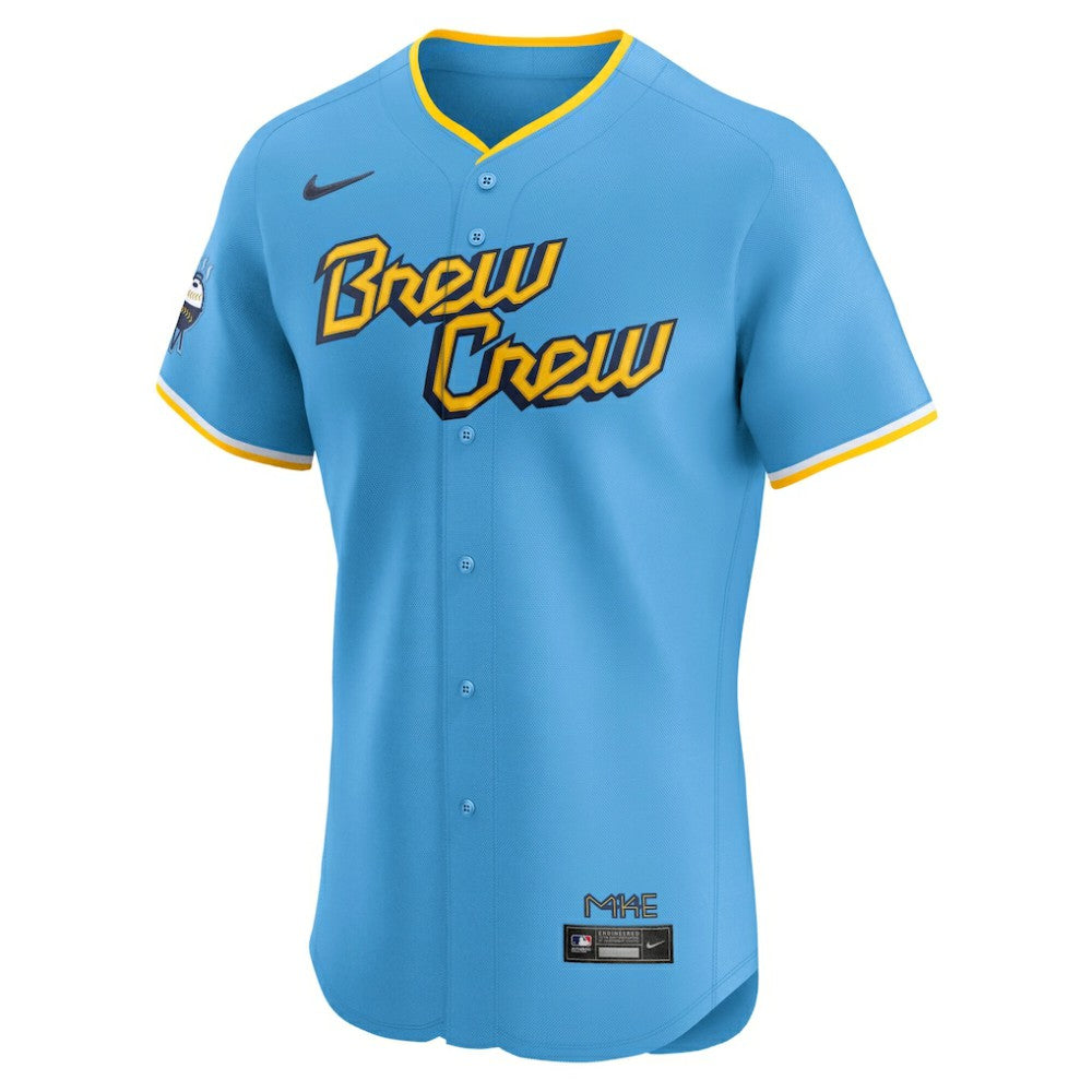 Milwaukee Brewers City Connect  Elite Jersey - Powder Blue | Nike