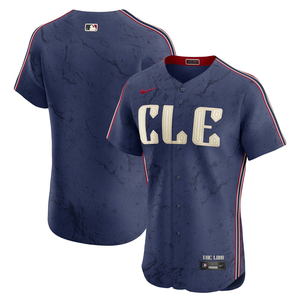 Cleveland Guardians City Connect Elite Jersey - Navy | Nike