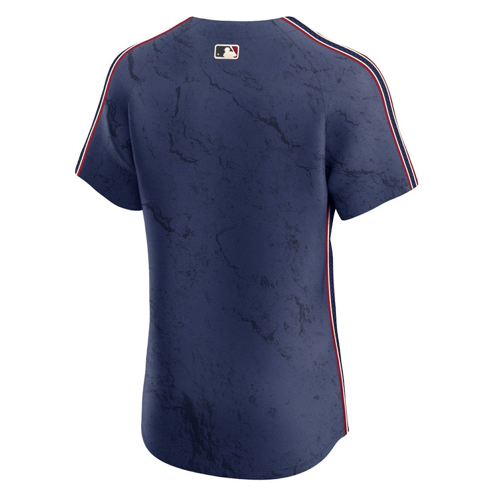 Cleveland Guardians City Connect Elite Jersey - Navy | Nike