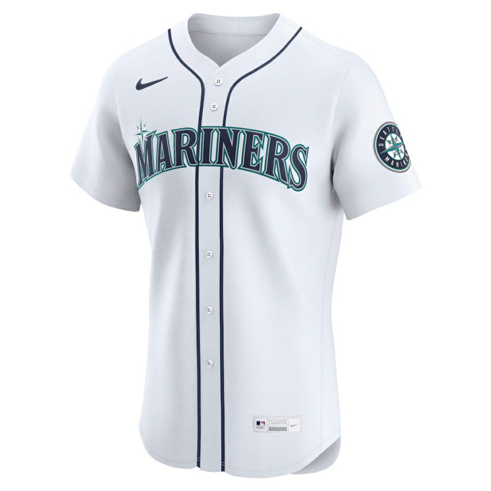 Seattle Mariners Home Elite Jersey - White | Nike