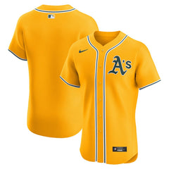 Athletics Alternate 2 Elite Jersey - Gold | Nike