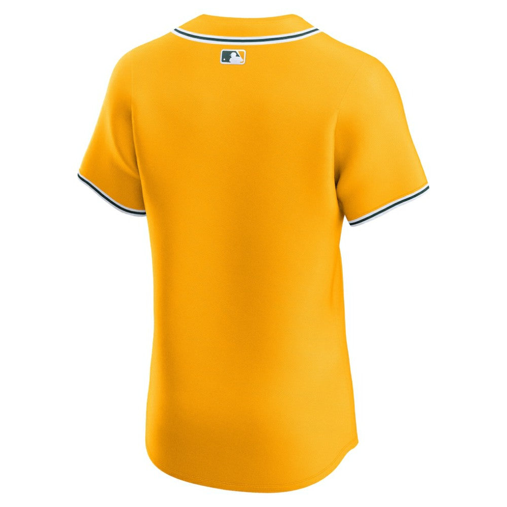 Athletics Alternate 2 Elite Jersey - Gold | Nike