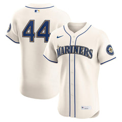 Julio Rodríguez Seattle Mariners Alternate 2 Elite Player Jersey - Cream | Nike