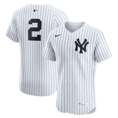 Derek Jeter New York Yankees Home Elite Player Jersey - White | Nike