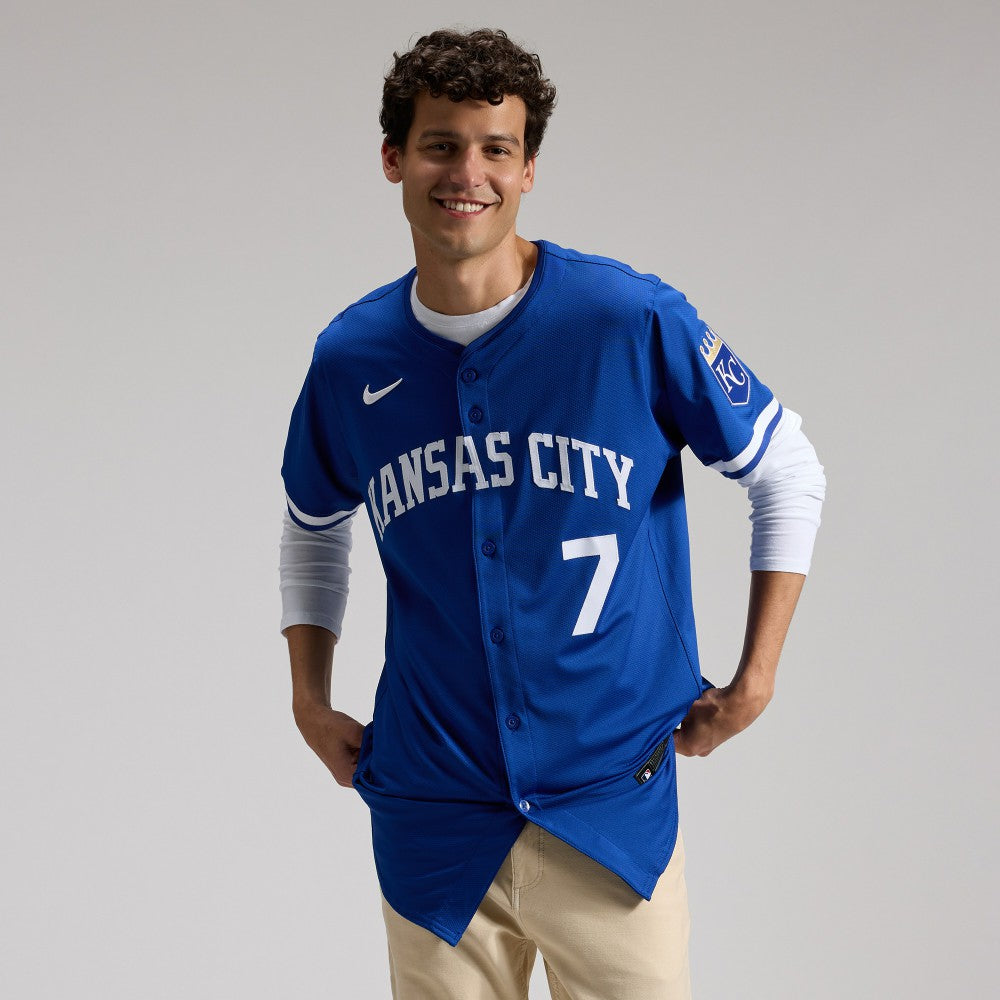 Bobby Witt Jr. Kansas City Royals Alternate 2 Elite Player Jersey - Royal | Nike