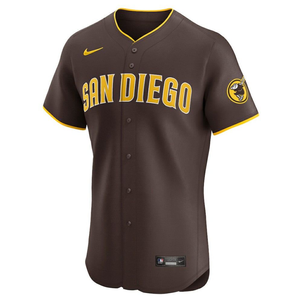 Fernando Tatis Jr. San Diego Padres Road Elite Jersey - Brown | Nike