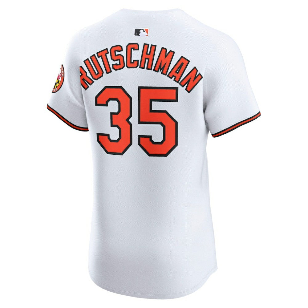Adley Rutschman Baltimore Orioles Home Elite Jersey - White | Nike