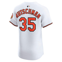 Adley Rutschman Baltimore Orioles Home Elite Jersey - White | Nike
