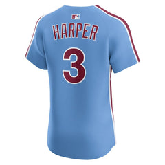 Bryce Harper Philadelphia Phillies Alternate Elite Jersey - Light Blue | Nike