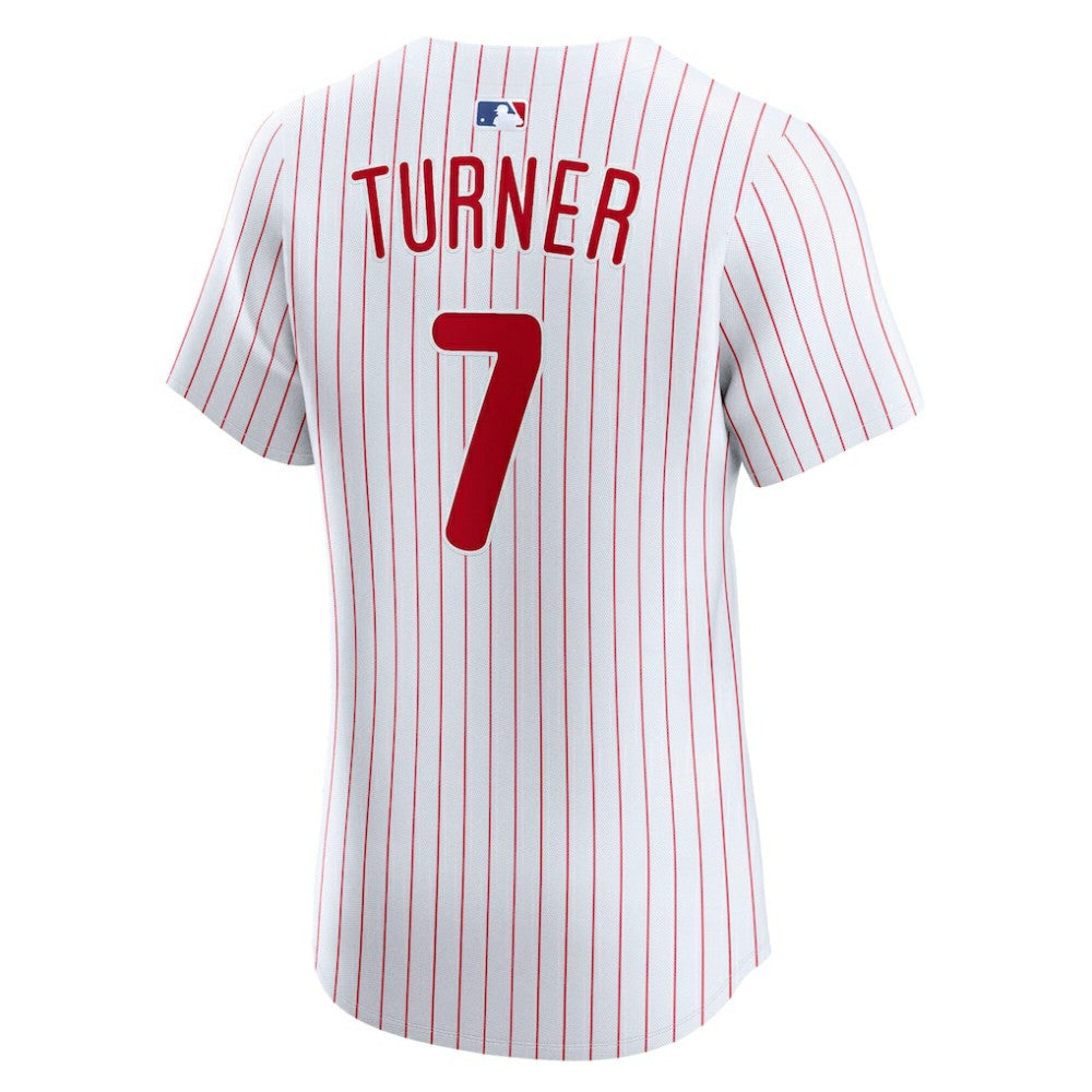 Trea Turner Philadelphia Phillies Home Elite Jersey - White | Nike