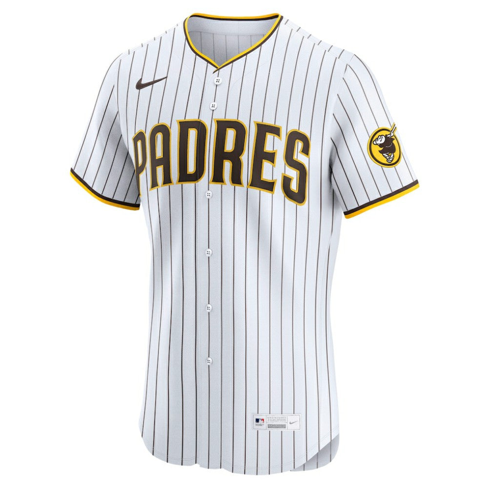 Manny Machado San Diego Padres Home Elite Player Jersey - White | Nike