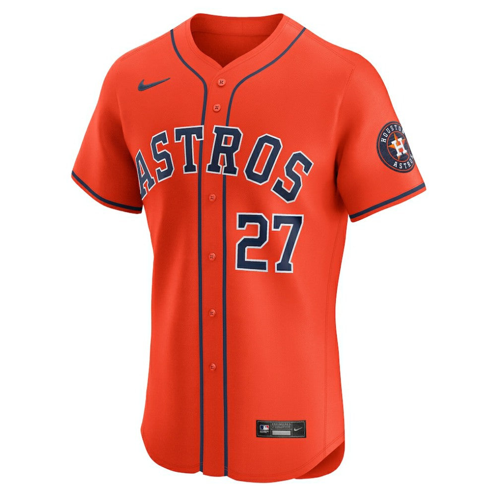 Jose Altuve Houston Astros Alternate Elite Player Jersey - Orange | Nike