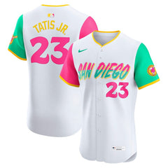 Fernando Tatis Jr. San Diego Padres City Connect Elite Jersey - White | Nike