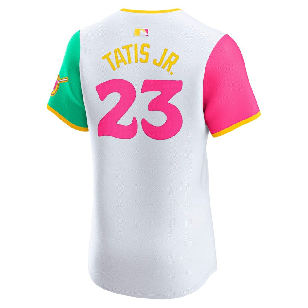 Fernando Tatis Jr. San Diego Padres City Connect Elite Jersey - White | Nike
