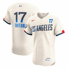 Shohei Ohtani Los Angeles Dodgers City Connect Elite Jersey - Cream | Nike