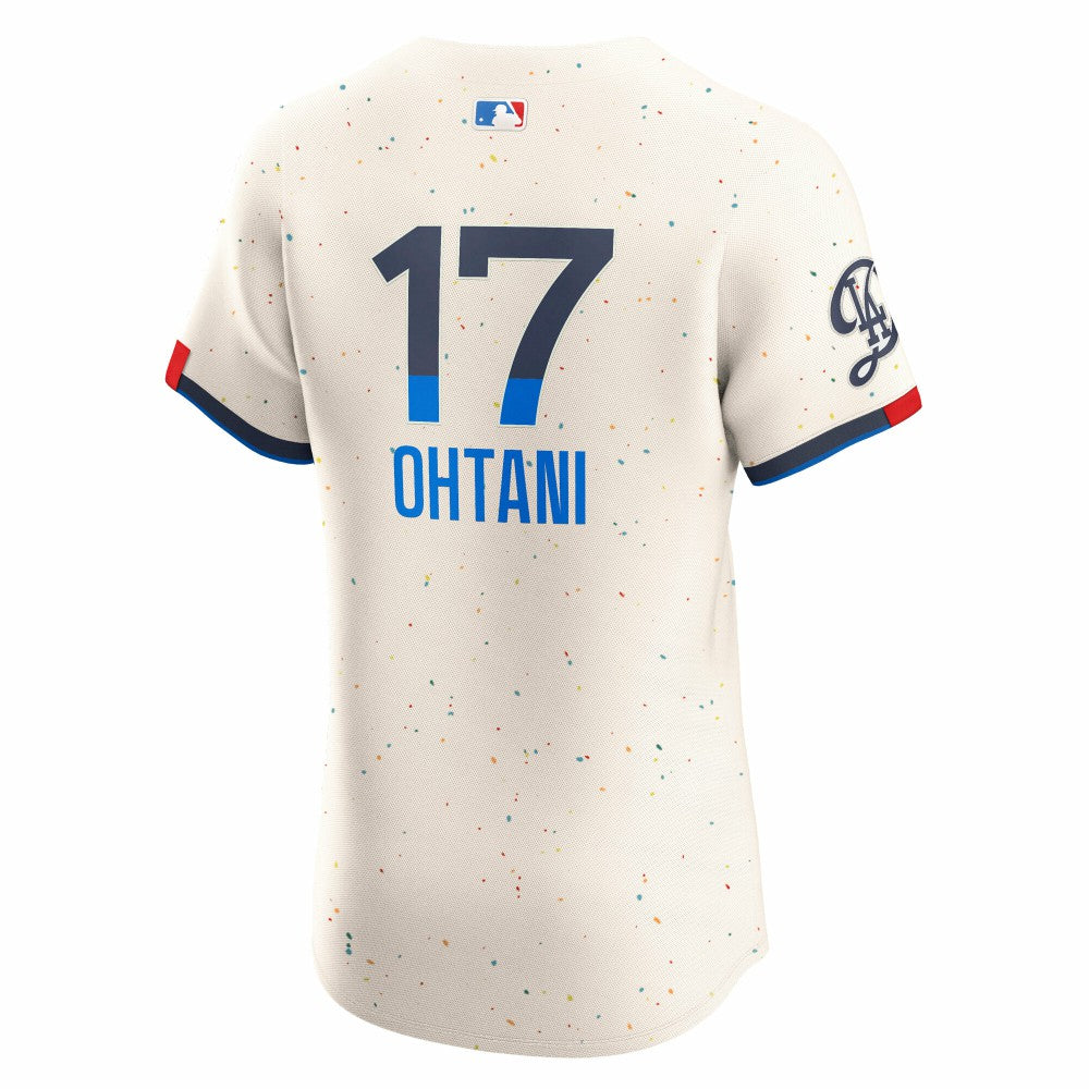 Shohei Ohtani Los Angeles Dodgers City Connect Elite Jersey - Cream | Nike