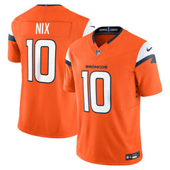 Bo Nix Denver Broncos Vapor F.U.S.E. Limited Jersey - Orange | Nike sale