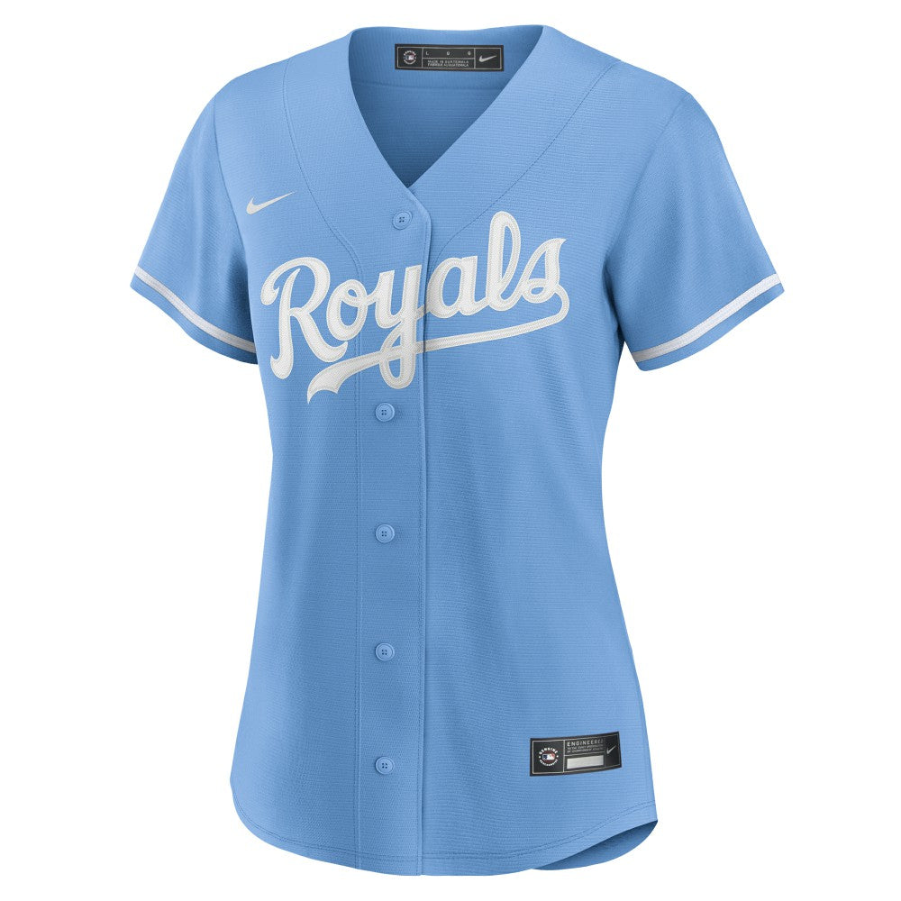 Bobby Witt Jr. Kansas City Royals Women's Alternate Replica Player Jersey - Light Blue | Nike