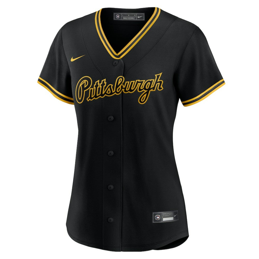 Paul Skenes Pittsburgh Pirates Women's Alternate Replica Player Jersey - Black | Nike