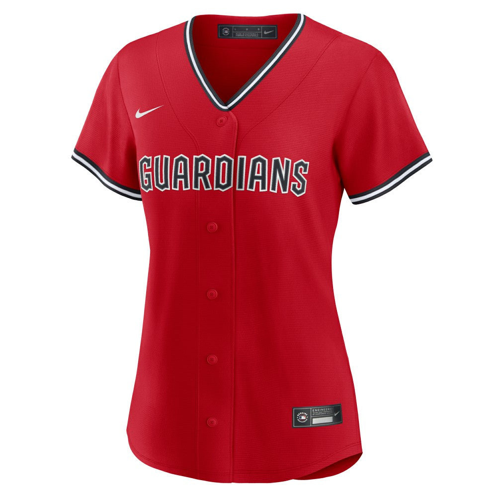 José Ramírez Cleveland Guardians Women's Alternate 2 Replica Jersey - Red | Nike
