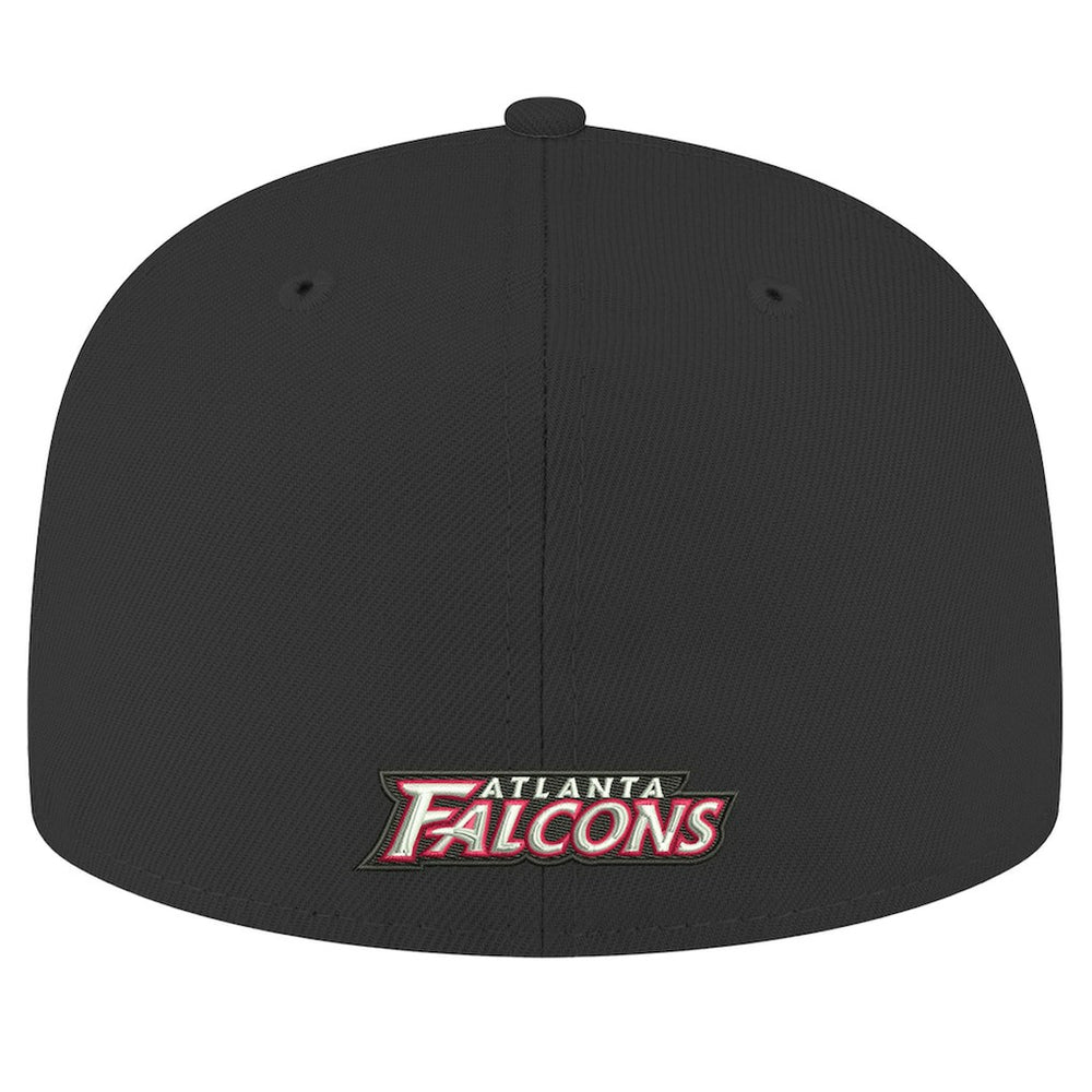 Atlanta Falcons New Era Omaha Throwback 59FIFTY Fitted Hat - Black for sale