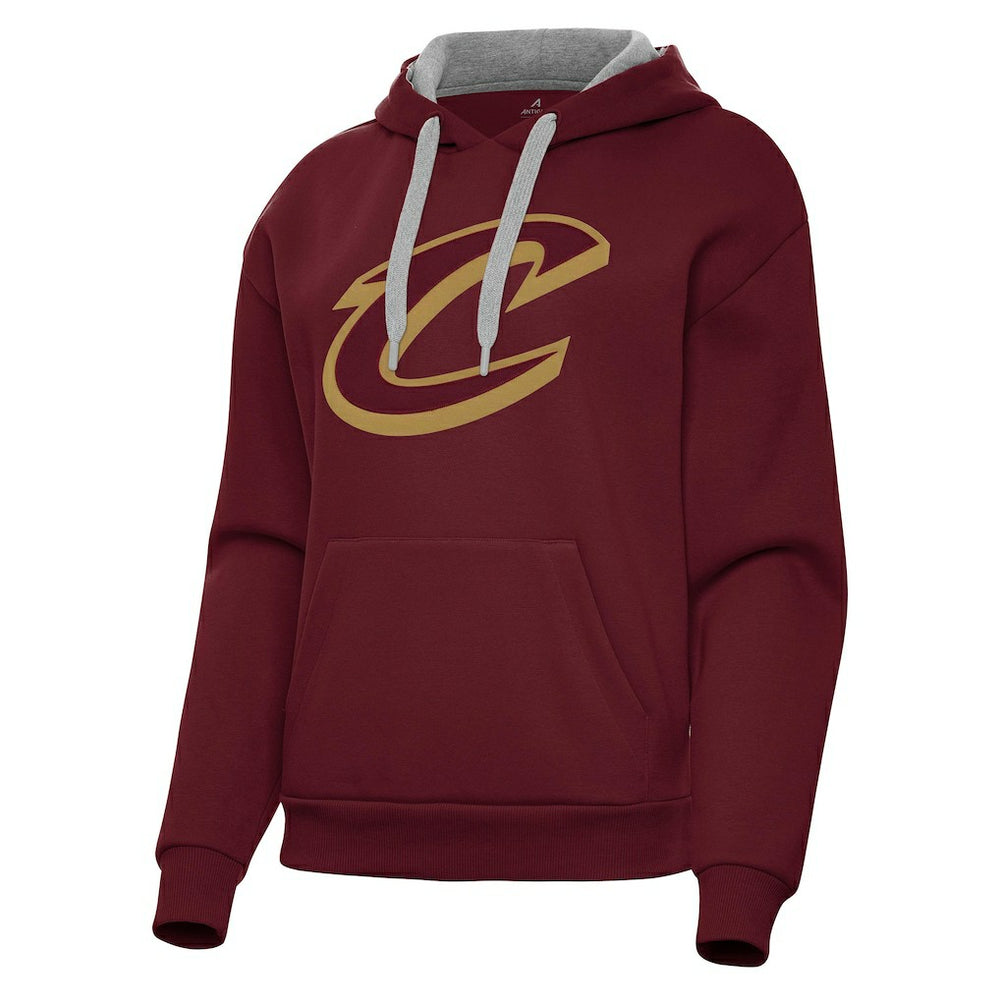 Cleveland Cavaliers Antigua Women's Victory Pullover Hoodie sale - Wine discount