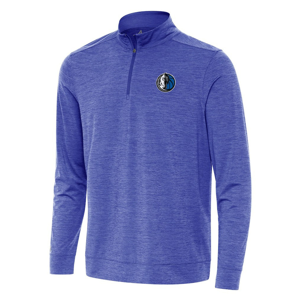 Dallas Mavericks Antigua Bright Quarter-Zip Top sale - Heather Royal sale