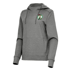 Boston Celtics Antigua Women's Justice Pullover Hoodie - Heather Charcoal shop